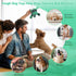 Dog Toys for Aggressive Chewers, Indestructible Tough Chew Toys for Large Dogs, Real Bacon Nylon Bones