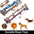 Large Dog Chew Toys for Aggressive Chewers - 12 Pack Indestructible Rope Toys for Large Breeds, Tug of War