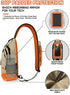 Backpack 17 11" Sling for Women & Men, Crossbody Travel Bag with Water Bottle Holders, Pockets, Quick-Access Phone