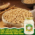 6oz (170g) 1cm Freeze Dried Tofu Cubes, Bite Size, Instant Food Dehydrated Tofu, Family Size Resealable Can, Low Sugar