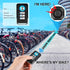 WSDCAM Rechargeable Electric Bike Horn Alarm, 110dB Loud Waterproof Bicycle Horn with Vibration Alarm