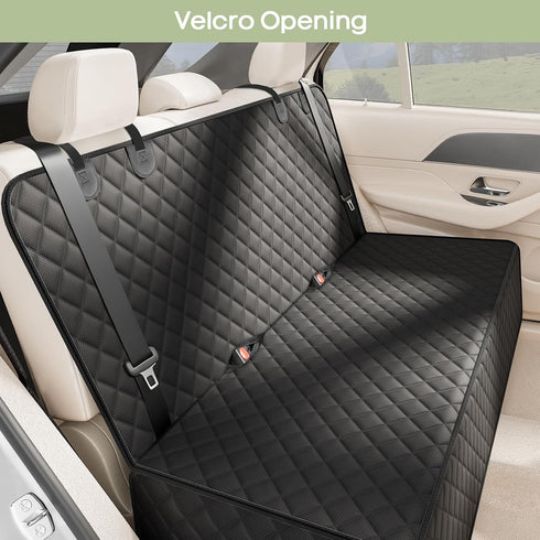 Dog Car Seat Cover for Back Seat, Waterproof Pet Bench Seat Cover for Dogs, Scratchproof Nonslip Rear Seat Protector