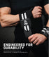 Gymreapers Weightlifting Wrist Wraps, 18" Professional Quality Support with Heavy Duty Thumb Loop