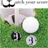 Golf Ball Marker with Stroke Counter Bracelet, Birdie Marker, Golf Accessories for Men and Women, Gifts