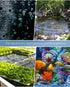 Pawfly Commercial Aquarium Air Pump Oxygen Aerator Pump Kit for Pond Water Garden