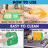 2-Pack XIGOU Dog Lick Pad, Large Licking Mat for Dogs, Slow Feeder Dog Licking Mat with Suction Cups. Boredom & Anxiety