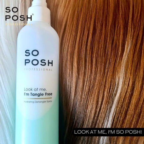 So Posh Look at Me Dog Detangler Spray, Bi-Phase Brushing Spray, 8.4 Oz