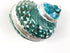 Heyiwell 3.5"~4.5" Inch Natural Large Jade Banded Turbo Seashells&Hermit Crab Shells