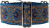 Martingale Dog Collar and Leash Set for Greyhound Saluki Whippet (L 14inch-18inch), Blue