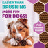 Yummy (24oz, 42 Count) Combs Dog Dental Treats Vet VOHC Approved Delicious Chicken Protein Removes Tartar with Cleaning