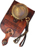 MAI Pocket Compass for Hiking, Antique "So You Can Always Find Your Way Back Home" Engraved