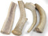 One Pound Pack of Sun-Aged Deer and Elk Antler Dog Bone Chews - Natural Healthy Long-Lasting Treat