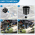 Kayak Track/Rail Mount Accessories, Hardware Kit with Convertible Knobs, T Bolts, Track Nuts, and Screws