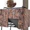 Hunting Tree Stand Blind Cover - 110'' X 40'' Camo Blind Cover for 2-3 Person Treestand, Outdoor Hunting Gear