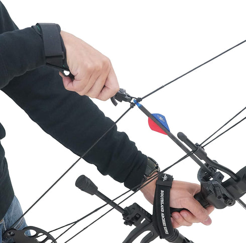 Southland Archery Supply Adjustable Archery Release Aid for Compound Bow Hunting, Right or Left Hand