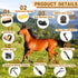 12 Sets Abbylike Pieces Horse Grooming Kit with Organizer Tote Bag Tack Room Supplies Horse Brush Equine Care Cleaning