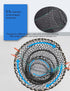 10m Hlotmeky Crab Trap Minnow Trap Fishing Bait Traps with Hand Rope, Folded Lobster Crawfish Fishing Net Trap