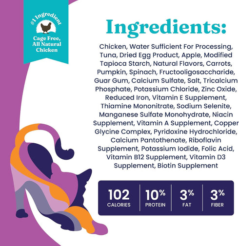 Solid Gold Wet Cat Food Pate Flavorful Feast Sample Pack - 3 Count Canned Cat Food with Real Chicken, Grain Free for