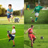 Soccer/Volleyball/Rugby Trainer, Football Kick Throw Solo Practice Training Aid, Adjustable Waist Belt