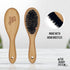 The Buddy System Cat Brush, Professional Grade Daily Grooming Hairbrush with Boar Bristle, Wooden Handle (1 Pack)