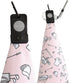 Magnetic Golf Towel with Clip for Men & Women - Fun Doodle Sketch Pattern Waffle Weave Microfiber Golf Towel