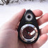 Small Compass and Thermometer Keychain for Camping, Hiking, Backpacking, Survival Tool