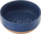 Fringe Studio Stoneware Pet Bowl, Medium, Celestial Dark Blue