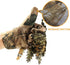 GUGULUZA 3D Leafy Camo Hunting Gloves, Lightweight Anti-Slip Full Finger Tactical Gloves