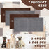 Chumia 4 Pack Extra Large Quick Drying Dog Towels, Absorbent Microfiber Pet Bath Towels (Gray, Coffee, 16 x 32 in)