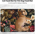 HEAKIERG 16"x24", Pet Bowl Mats for Food and Water Cat Play Mat Pet Feeding Rug with Waterproof & Non-Slip Rubber