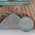 Large Dog Crate Pad, 36 inch Memory Foam Dog Kennel Bed, Soft Flannel Washable Anti Slip Puppy Sleeping Mat, Brown