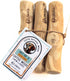 lemuria Set of 3 Coffee Wood Dog Chew Stick Toy - Natural Durable Chews for Large Dogs, Safe Dental Cleaning