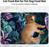 HEAKIERG 16"x19.6", Pet Bowl Mats for Food Cat Dog Cat Play Mat Pet Feeding Rug with Waterproof & Non-Slip Rubber