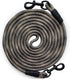 BTINESFUL Dog Tie Out Check Cord, Long Tether Rope Leash for Large Medium Small Dogs, 8ft 12ft 20ft 30ft 50ft 75ft