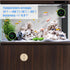 Digital Fish Tank Thermometer with LED Display, Cordless Temperature Sensor, HI/LO Alarm, Touch Screen