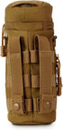 Go Time Gear Molle Water Bottle Holder, Tactical Canteen Pouch for Backpacks, Fits Up to 40 oz.