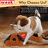 WEOK Puppy Heartbeat Toy for Separation Anxiety Relief, Heartbeat Stuffed Animal Anxiety Calming Behavioral Aid Plush