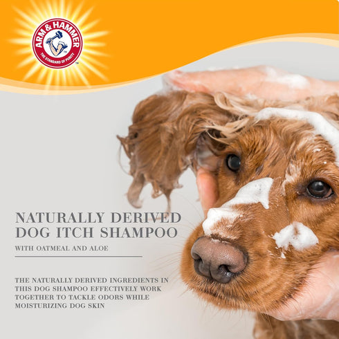 Arm & Hammer Ultra Fresh Itch Relief Shampoo for Pets, Oatmeal & Aloe, 24oz Value Size with Pump