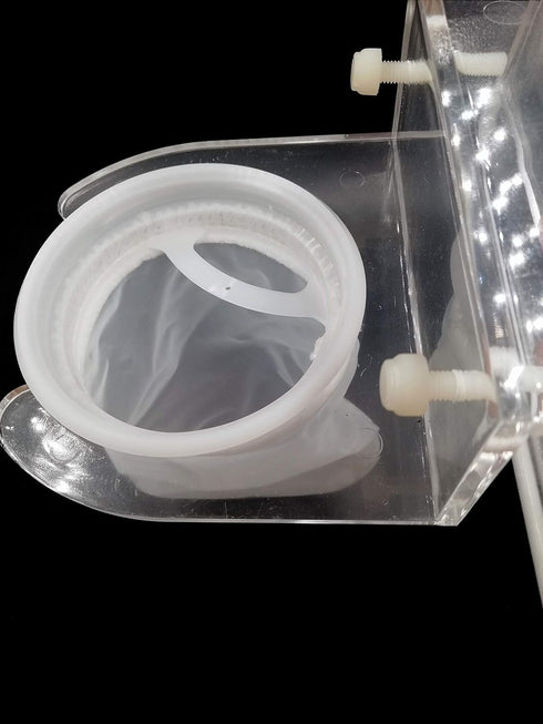 Bubblefin Pre Sump Filter Sock Holder 4" with 2 Filter Bags