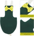 2XL UPKOCH Bird Diaper Flight Suit Reusable Parakeet Diaper Clothes for Pet Birds with Pad Dark Green Suitable