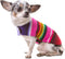 Handmade Dog Poncho for Chihuahua - Cinco De Mayo Costume from Authentic Mexican Blanket (Pink, XXS)