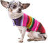 Handmade Dog Poncho for Chihuahua - Cinco De Mayo Costume from Authentic Mexican Blanket (Pink, XXS)