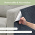 Cat Scratch Mat, Trimmable Self-Adhesive Furniture Protector, 78.7"x15.8" Cat Scratching Post Carpet (Dark Grey)