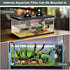 10-40 7W 100 hygger Quiet Electric Aquarium Sponge Filter Gallon Fish Tank Filter with Bio Balls Airtubing, Submersible