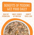 Weruva Dogs in The Kitchen, Goldie Lox with Chicken & Wild-Caught Salmon Au Jus Dog Food, 10oz Can (Pack of 12)