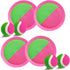 Jalunth Ball Catch Set Game Toss Paddle - Beach Toys for Backyard Outdoor Pool Games - Sticky Mitts Set for Ages 3-12