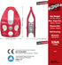 GM CLIMBING Large Rescue Pulley - 32kN Single Sheave with Swing Plate, CE UIAA Certified
