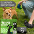1080 Counts 41% 59% 9" 13", Pet N Pet Black Poop Bags for Dogs, Plant Based & PE Extra Thick Dog Poop Bags Rolls, x