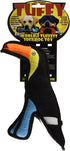 TUFFY World's Tuffest Soft Dog Toy - Zoo Junior Toucan, Durable & Strong for Interactive Play.