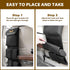 Truck Gun Rack (A Pair), 900D Sturdy Adjustable Seat Back Gun Storage for Automotive Rifle Holder Jeep